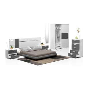 Dormitorio Ataneq Air 5C Plus Blanco - Grafito