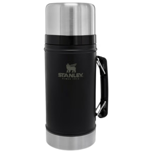 Fiambrera isotérmica - 0,94L - CLASSIC LEGENDARY FOOD JAR - Matte Black Pebble
