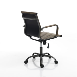 Tomasucci Fauteuil de bureau TASK SMALL OLD BROWN Marron