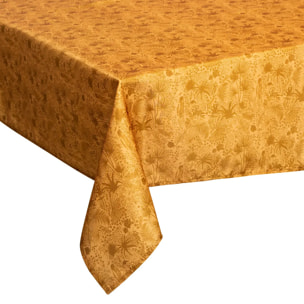 Nappe anti-tache "Tropikal" - jaune - 140x240 cm