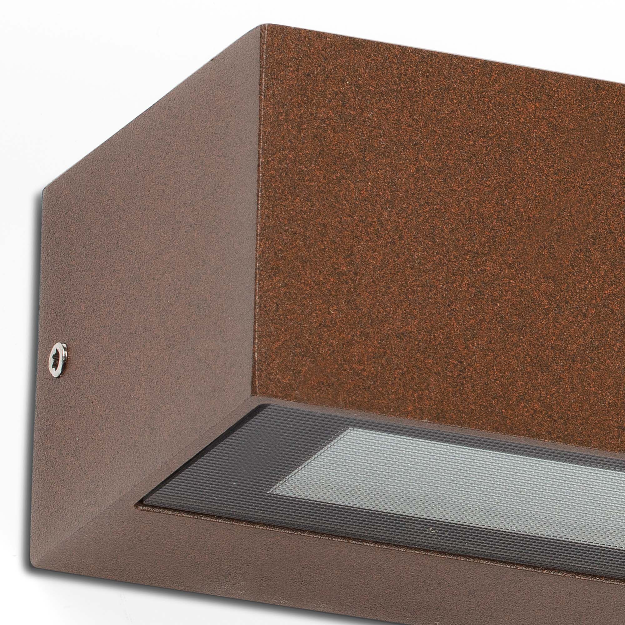 DORO 380 Lampada da parete marrone ossido