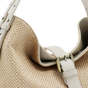 Bolso de hombro Cheval Firenze Cloe S/S Beige