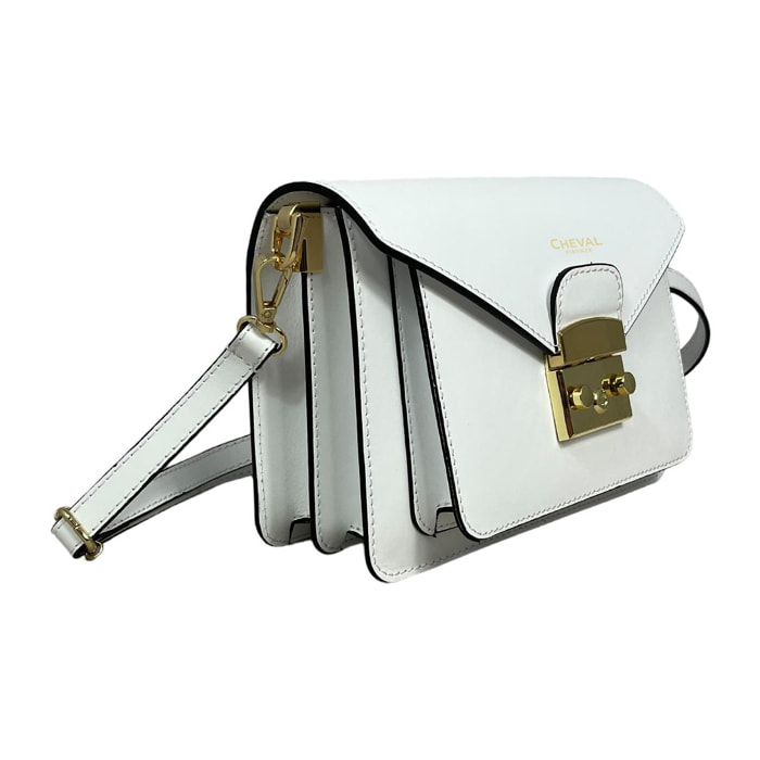 Bolso Cruzado Cheval Firenze Zaniah Blanco