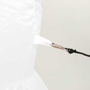 Bonhomme de neige et pingouins gonflable LED de Noël - matériel fixation et souffleur inclus - polyester