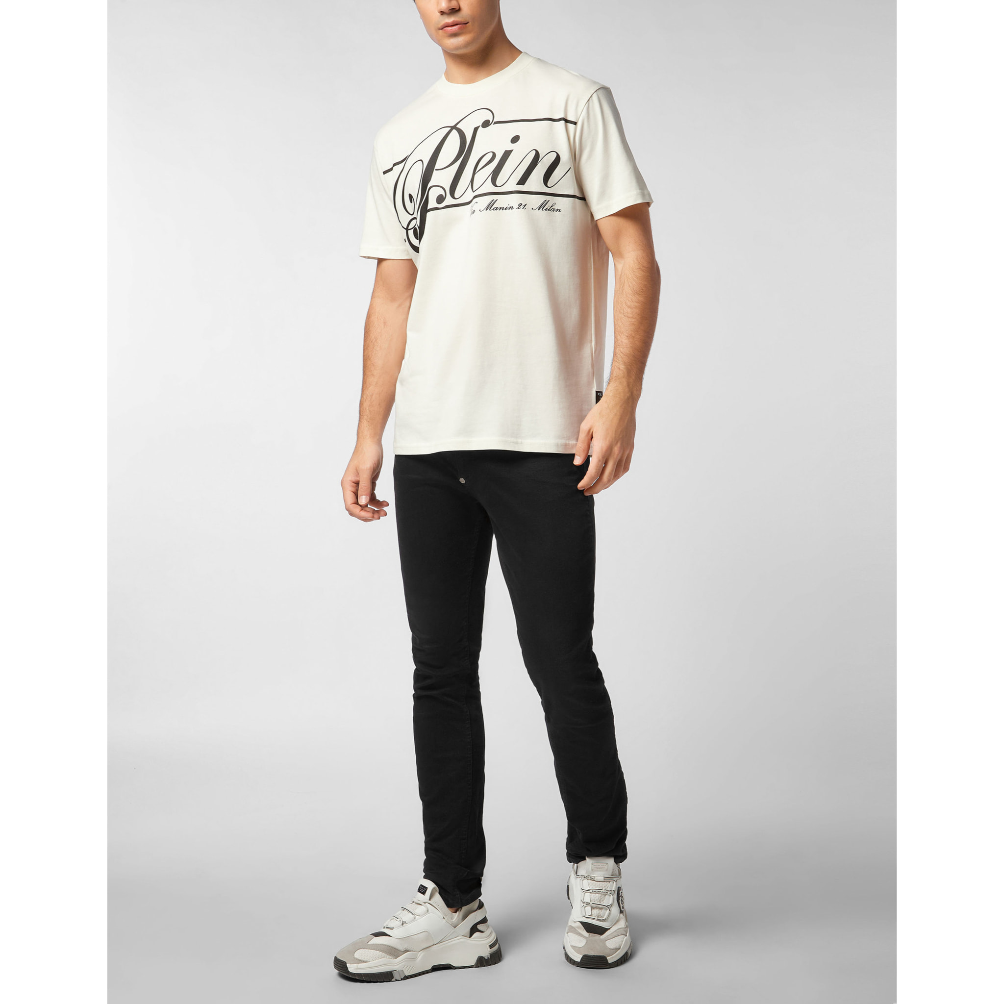 PHILIPP PLEIN T-Shirt Round Neck Ss