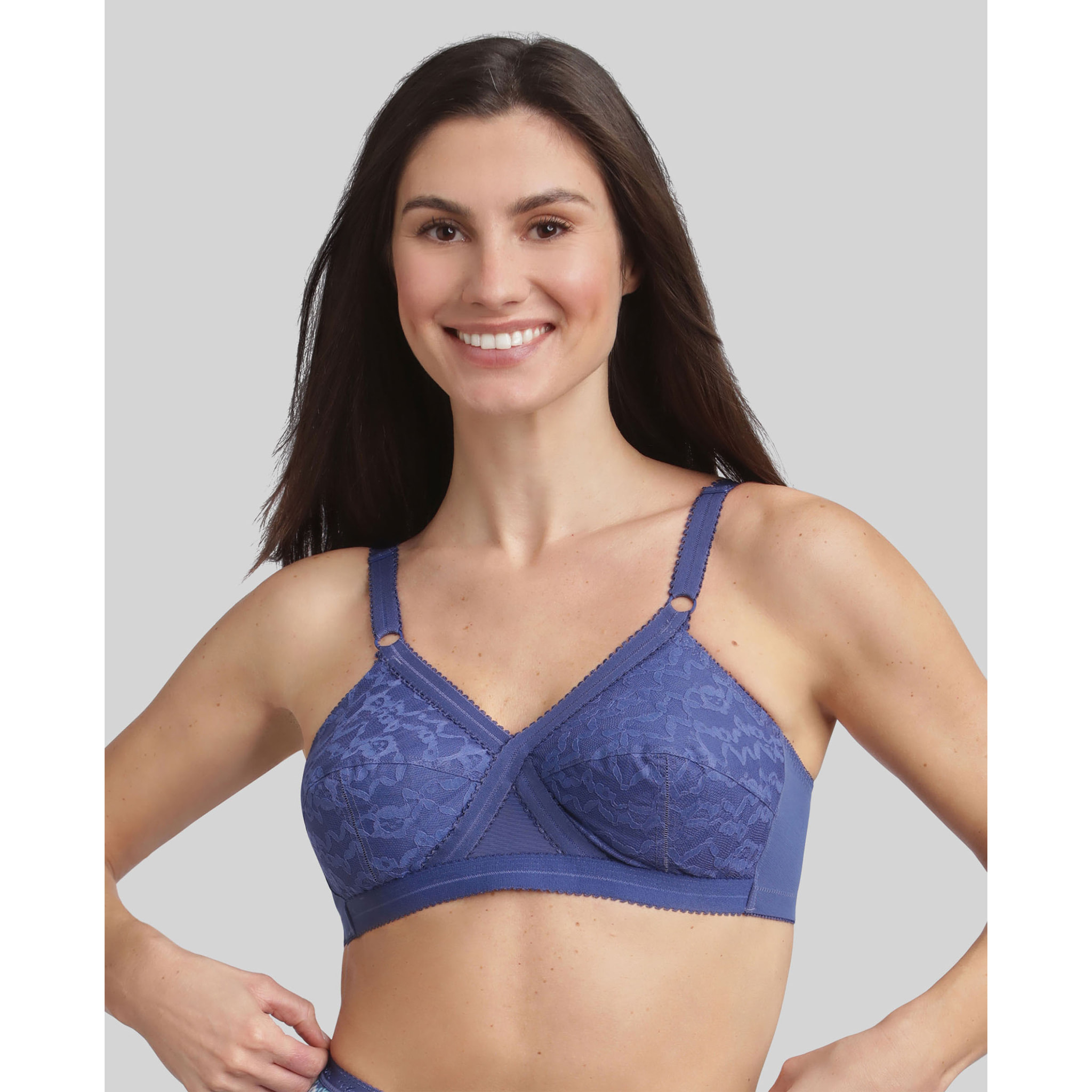 Sujetador sin aros cruzado mágico 556