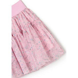 Falda Niña Con Estampado Divertido