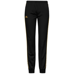 Kappa - Pantaloni Donna Nero - 222 Banda Wrastoria Slim