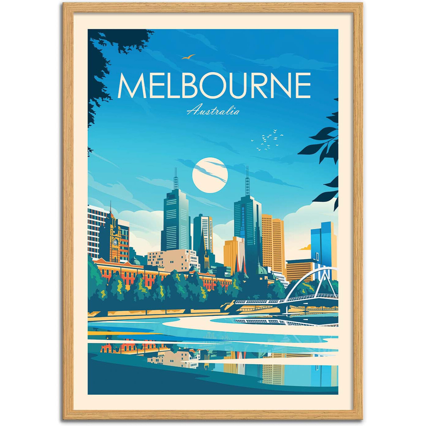 Affiche - Melbourne - Studio Inception