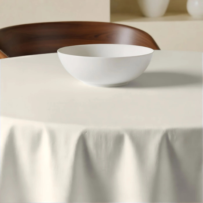 Nappe ronde en résine anti-taches Levante 102