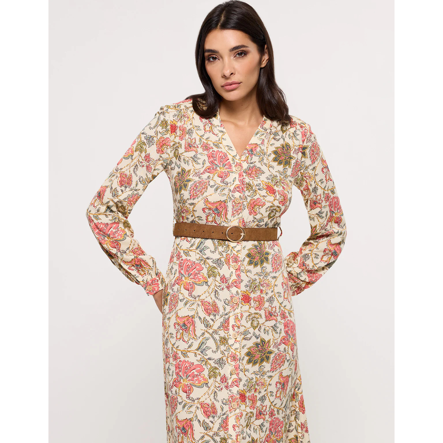 Vestido Largo Beige - Prita