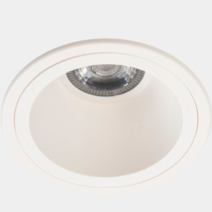 LEDS·C4 Downlight Lite Ø105Mm 6.7W Blanco Cálido - 2700K Cri 80 30.2º On-Off Blanco I