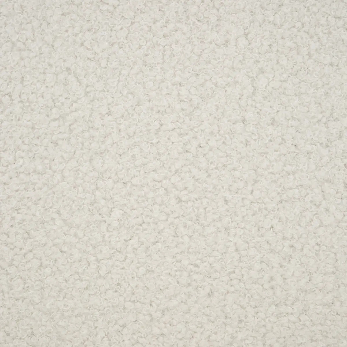 Chaise de bureau "Geos" bouclette blanc