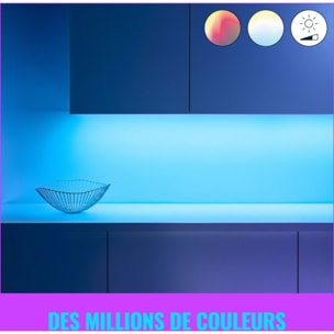 Bandeau LED WIZ RGB Couleur 2m Ultra lumineux 1600lm