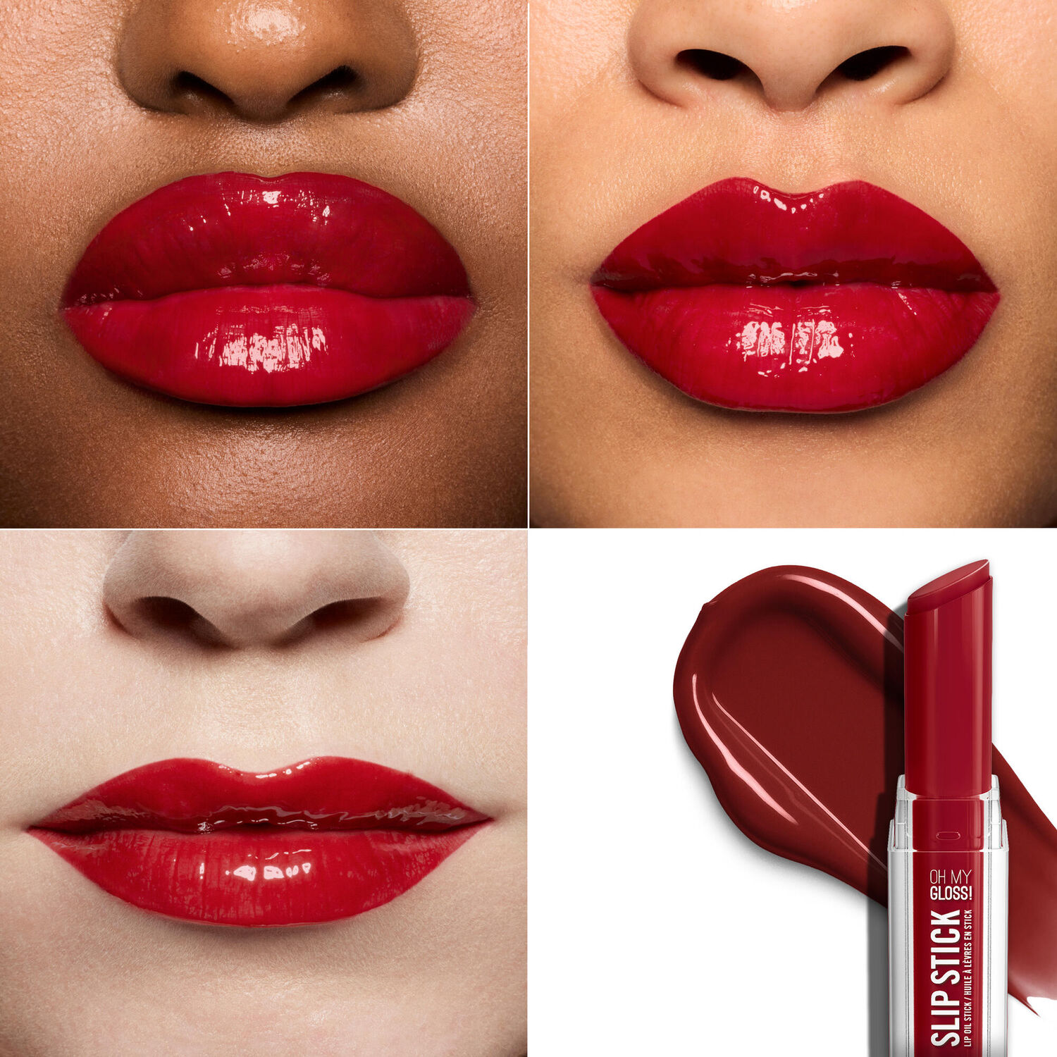 Oh My Gloss! Slip Stick - Huile à Lèvres en Stick Brillance Miroir