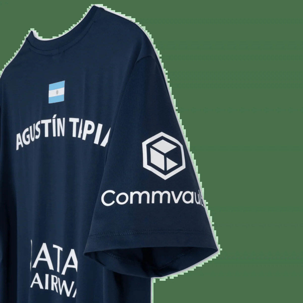 Camiseta Sponsors AT10 Azul Oscuro de Agustín Tapia 2026