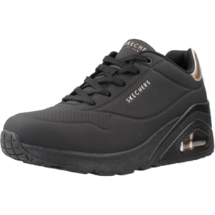 Sneakers De  Mujer Uno Wedge - Hi Steps Negro