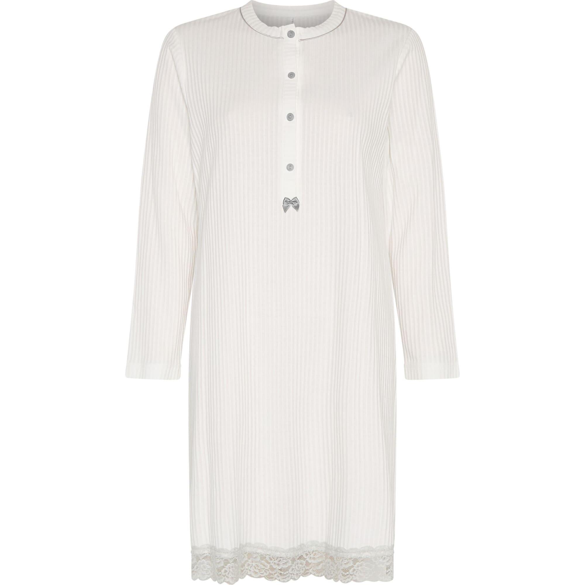 Camisón mujer lencero puntilla de manga larga