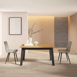 Mesa de comedor Naira 140 Roble Negro