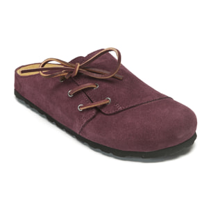 Sabot Mandèl Suede Bordeaux