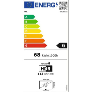 TV QLED TCL Mini LED 50C805