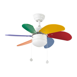 PALAO S Ventilateur multicoloeur