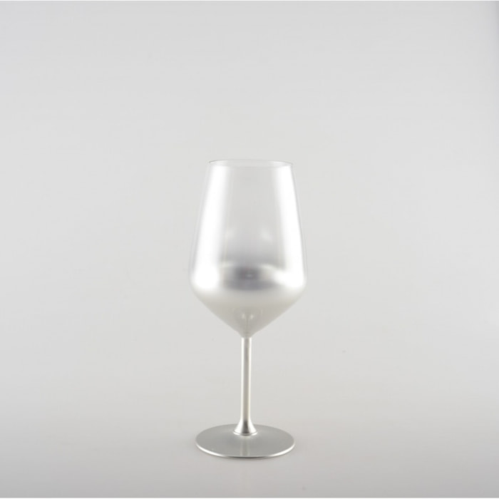 Verres a vin argent glow - lot de 6