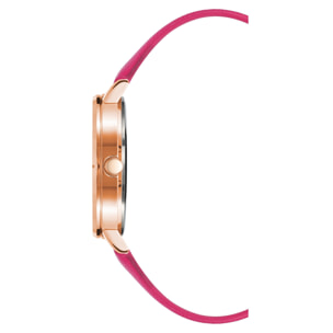 Reloj Juicy Couture JC1264RGHP Mujer Analogico Cuarzo con Correa de Polipiel