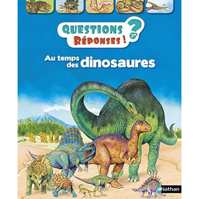 Theodorou, Rod | Au temps des dinosaures - Questions/Réponses - doc dès 7 ans (2) | Livre d'occasion