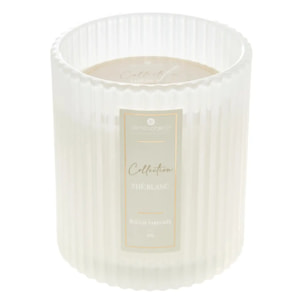 Bougie parfumée Albie 290g pot verre thé