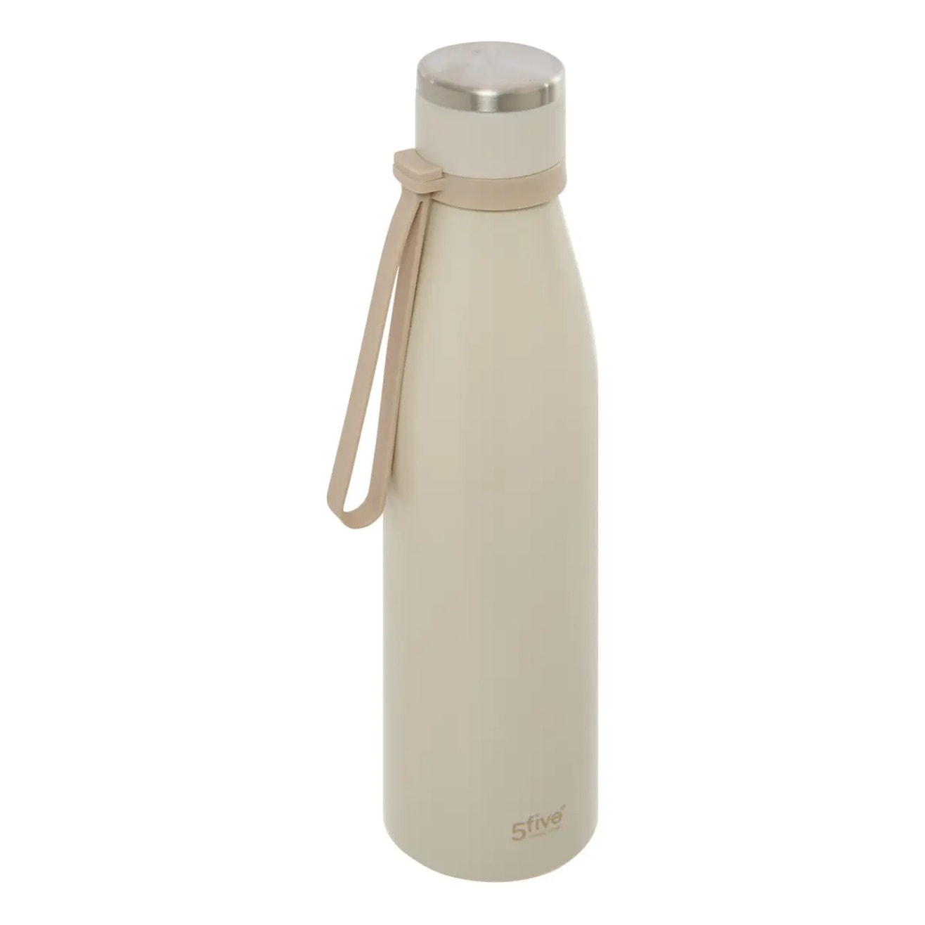 Bouteille isotherme ronde 0,65L beige