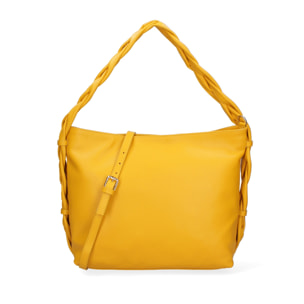 Borsa a spalla da donna - Modello Umbria - Vera pelle - 31.0 x 26.0 x 12.0 cm