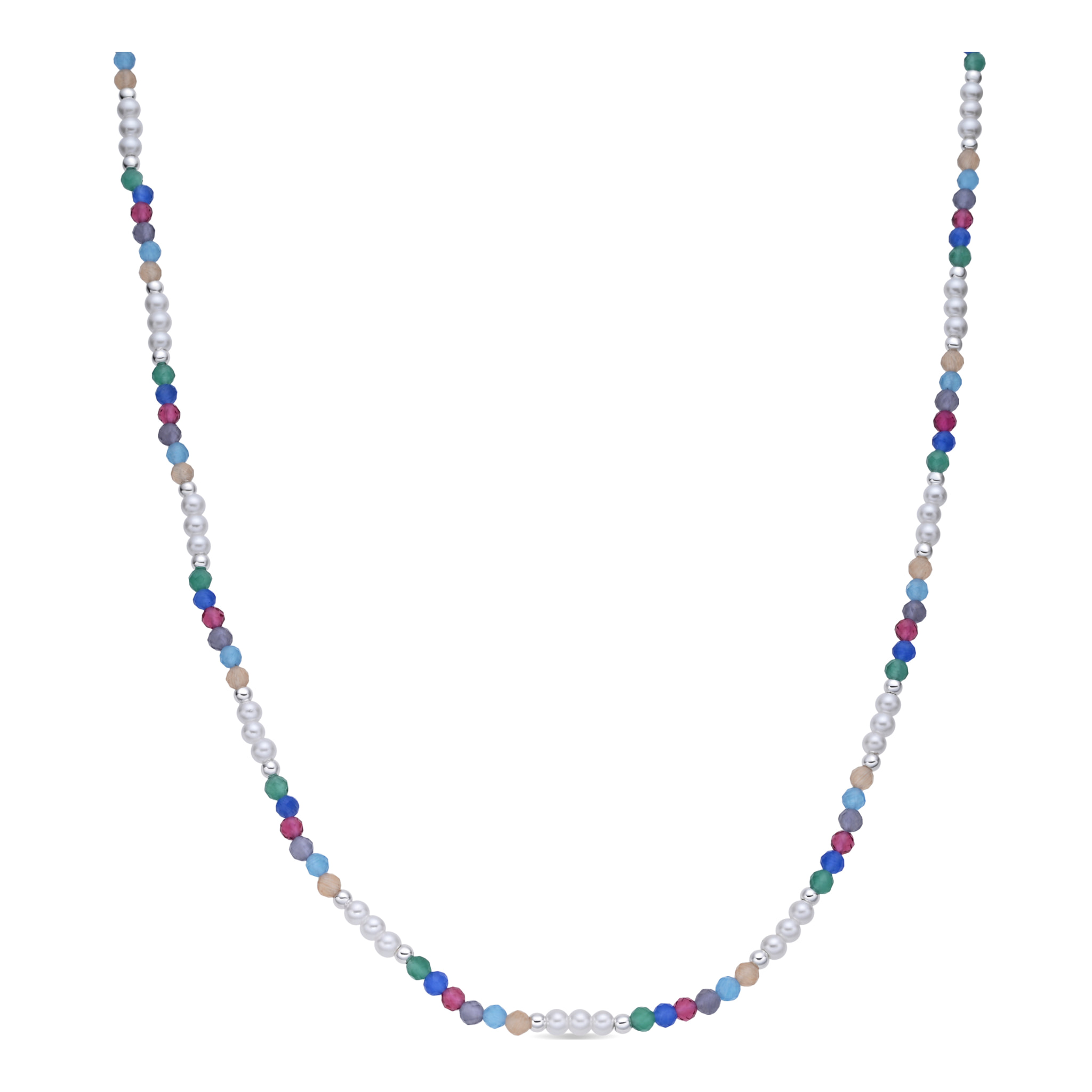 Collar Sury acabado plata