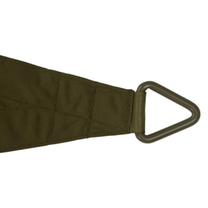 Voile d'ombrage Elyora 4x4x4m vert laurier