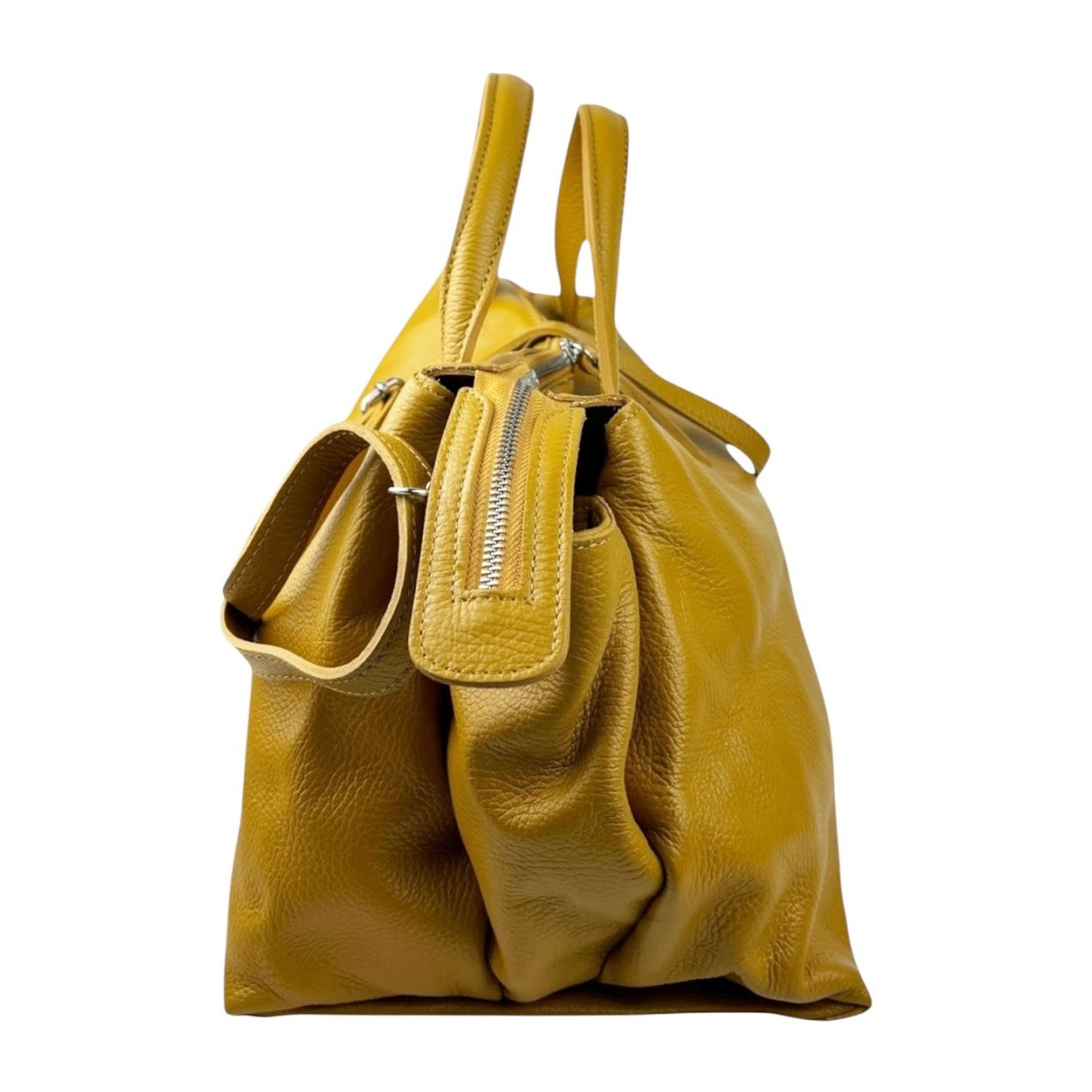 Borsa a mano Cheval Firenze Algedi Giallo Senape