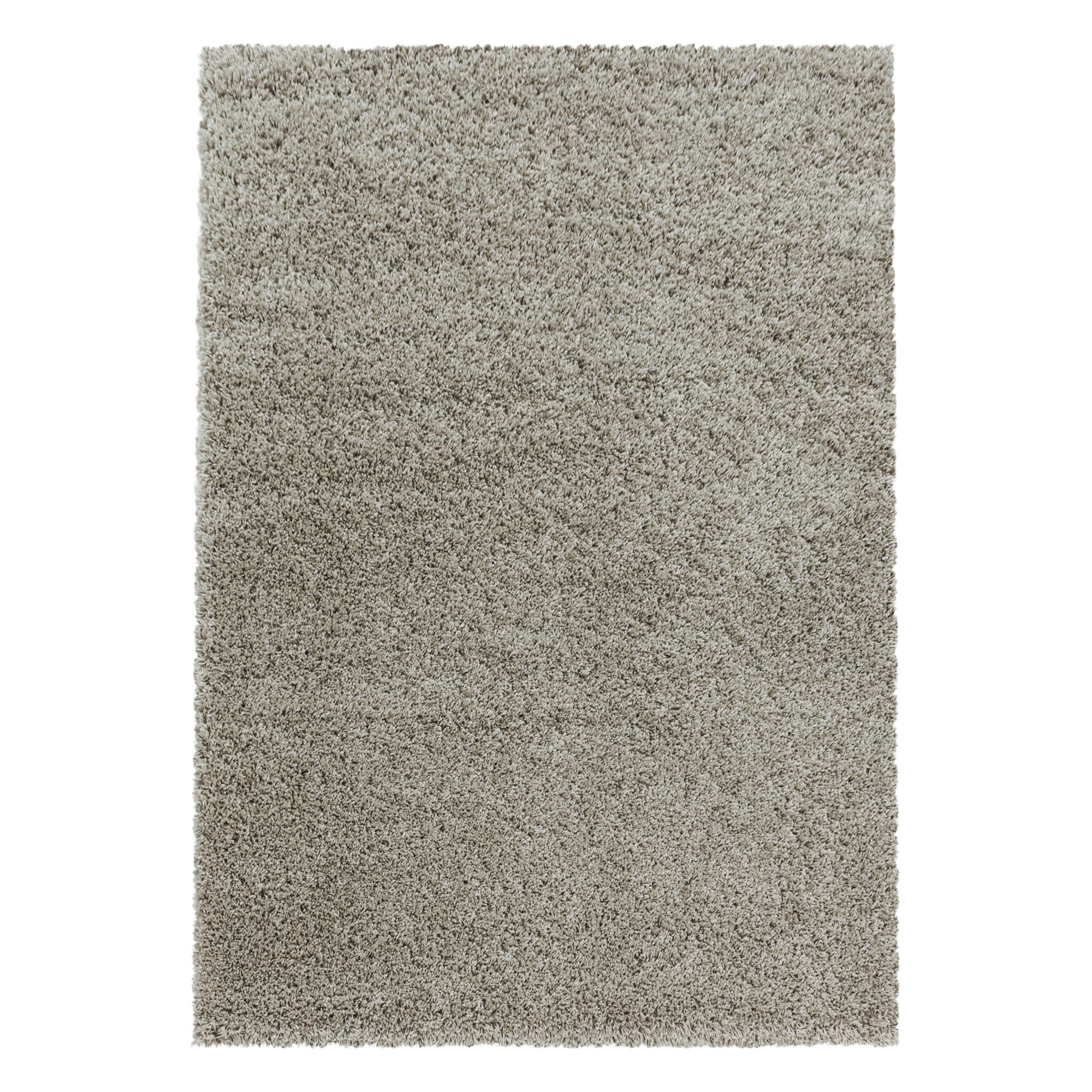 SYDNEY - Tapis shaggy uni à poils longs beige - SYD3000BEI