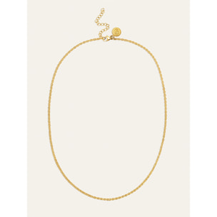 Collana Celestia in Acciaio Placcato Oro