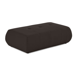 Onyx - pouf d'appoint - en tissu mailles 3D - Gris foncé