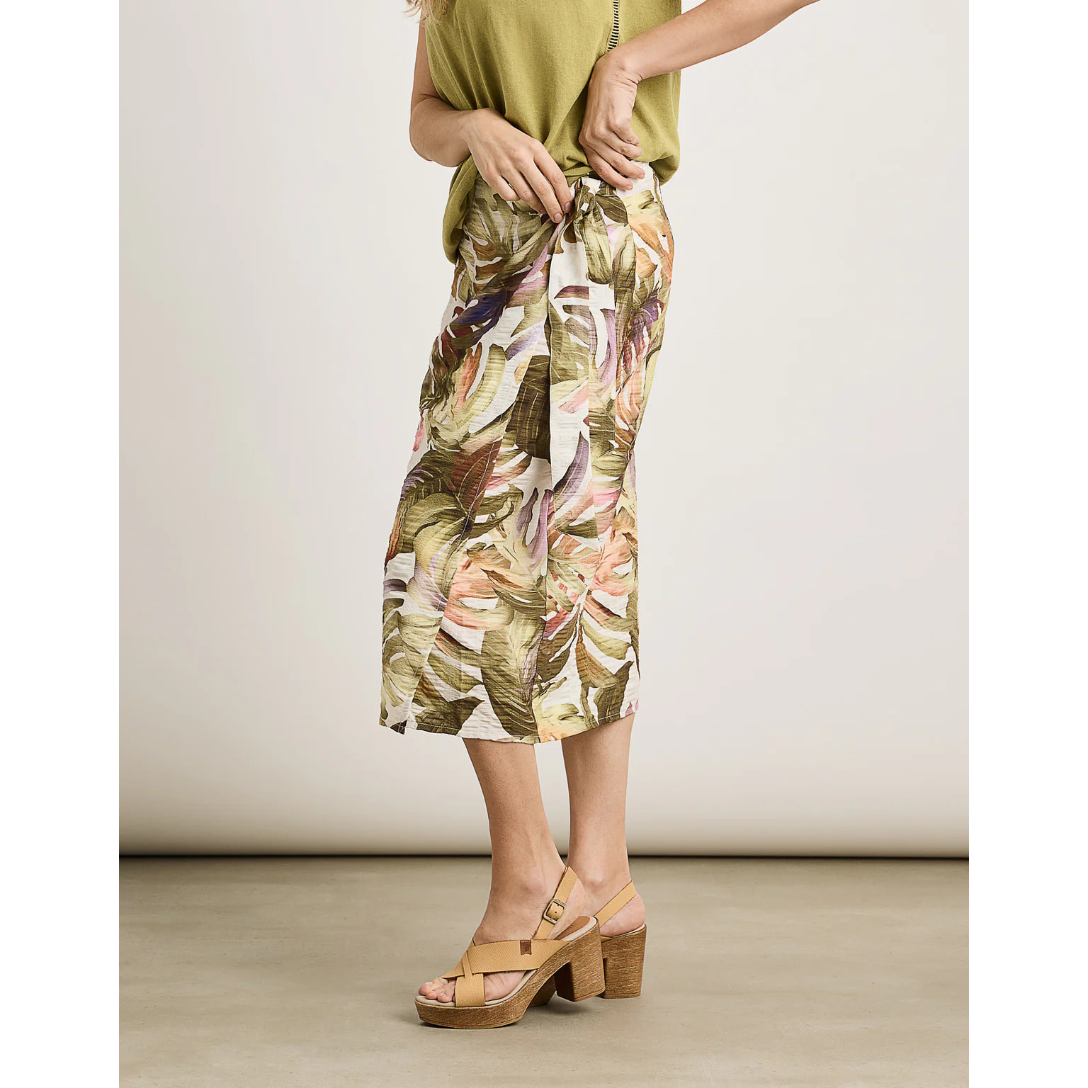 Falda Midi Multicolor - Kaprina