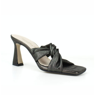 Sandalia nudo. Tacón de 7 cm