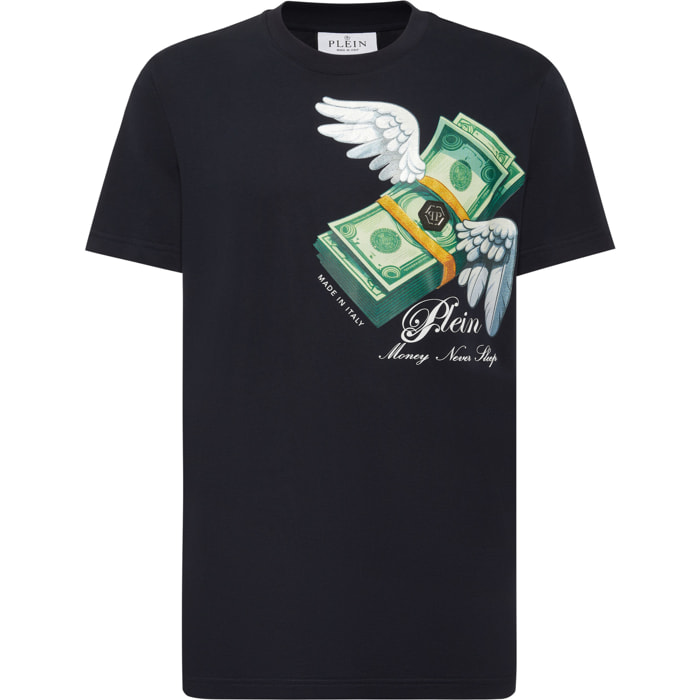 PHILIPP PLEIN Camiseta Cuello Redondo Ss MONEY
