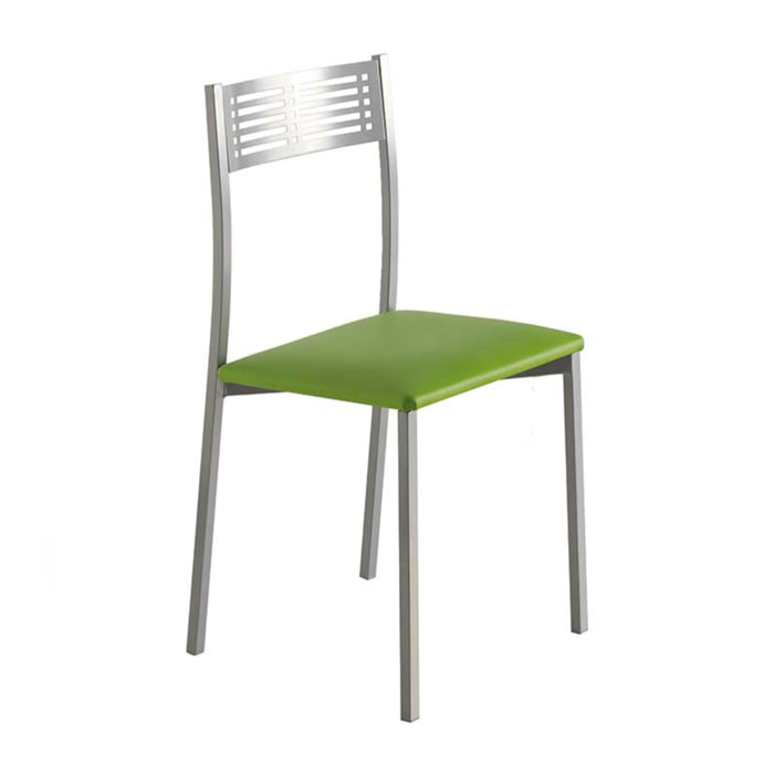 Set de 4 sillas – Polipiel con diseño minimalista