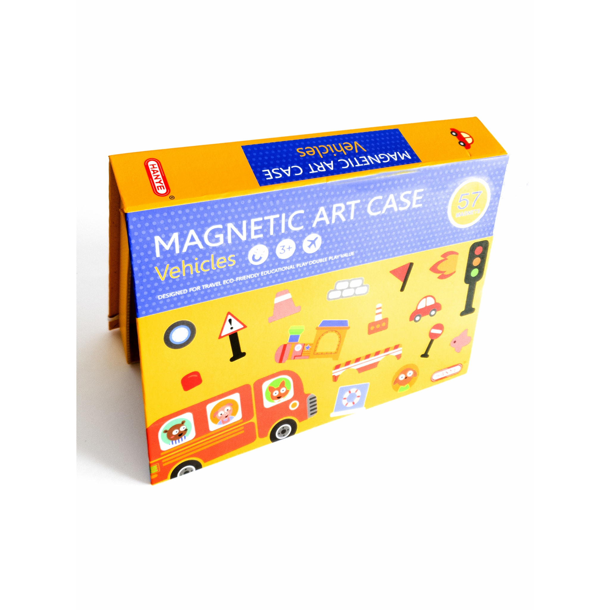 PUZLE MAGNETICO DE 57 PIEZAS - VEHICULOS