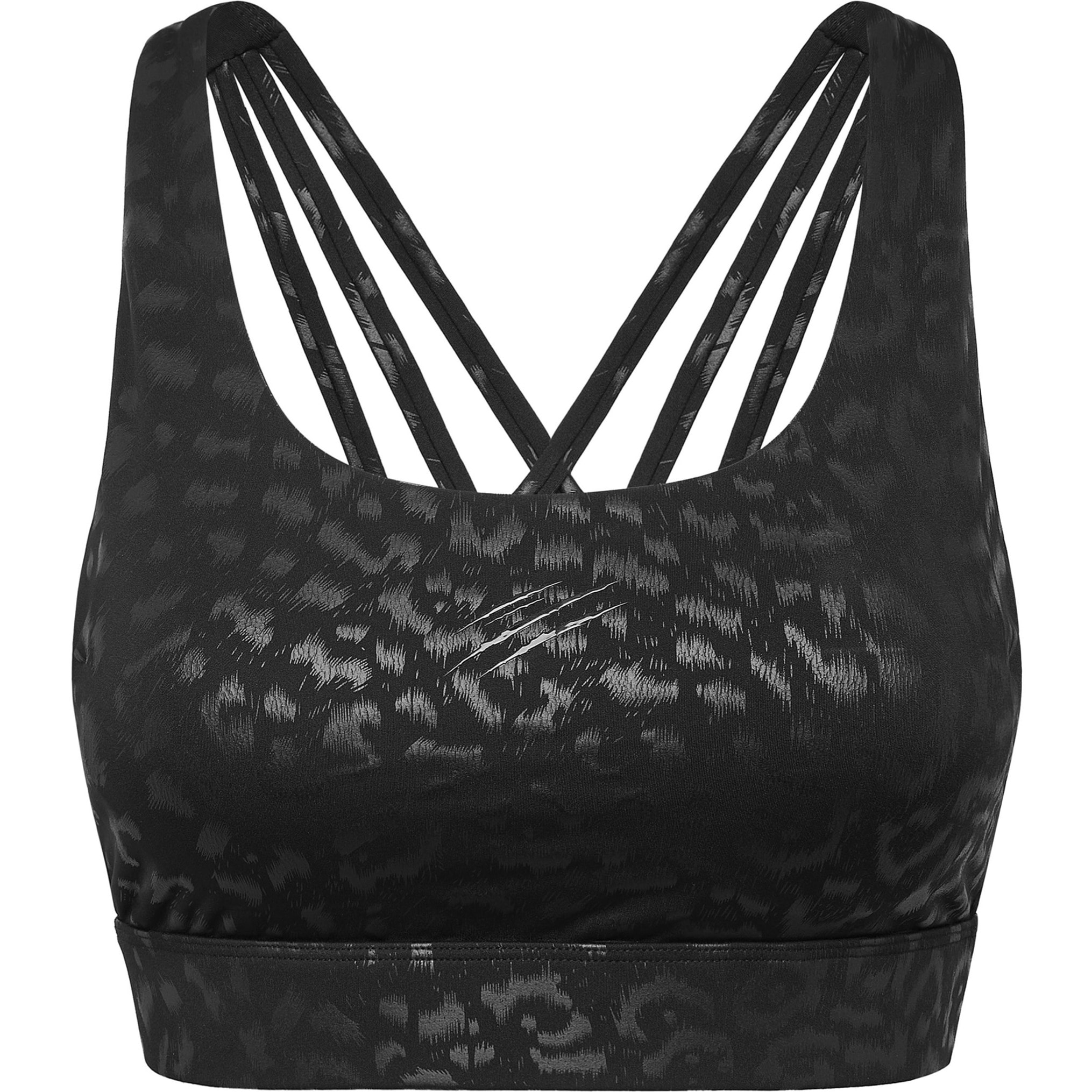PLEIN SPORT Reggiseno sportivo LEOPARD