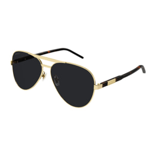 Gafas de Sol Gucci GG1163S-001 de Metal Hombre 58 mm