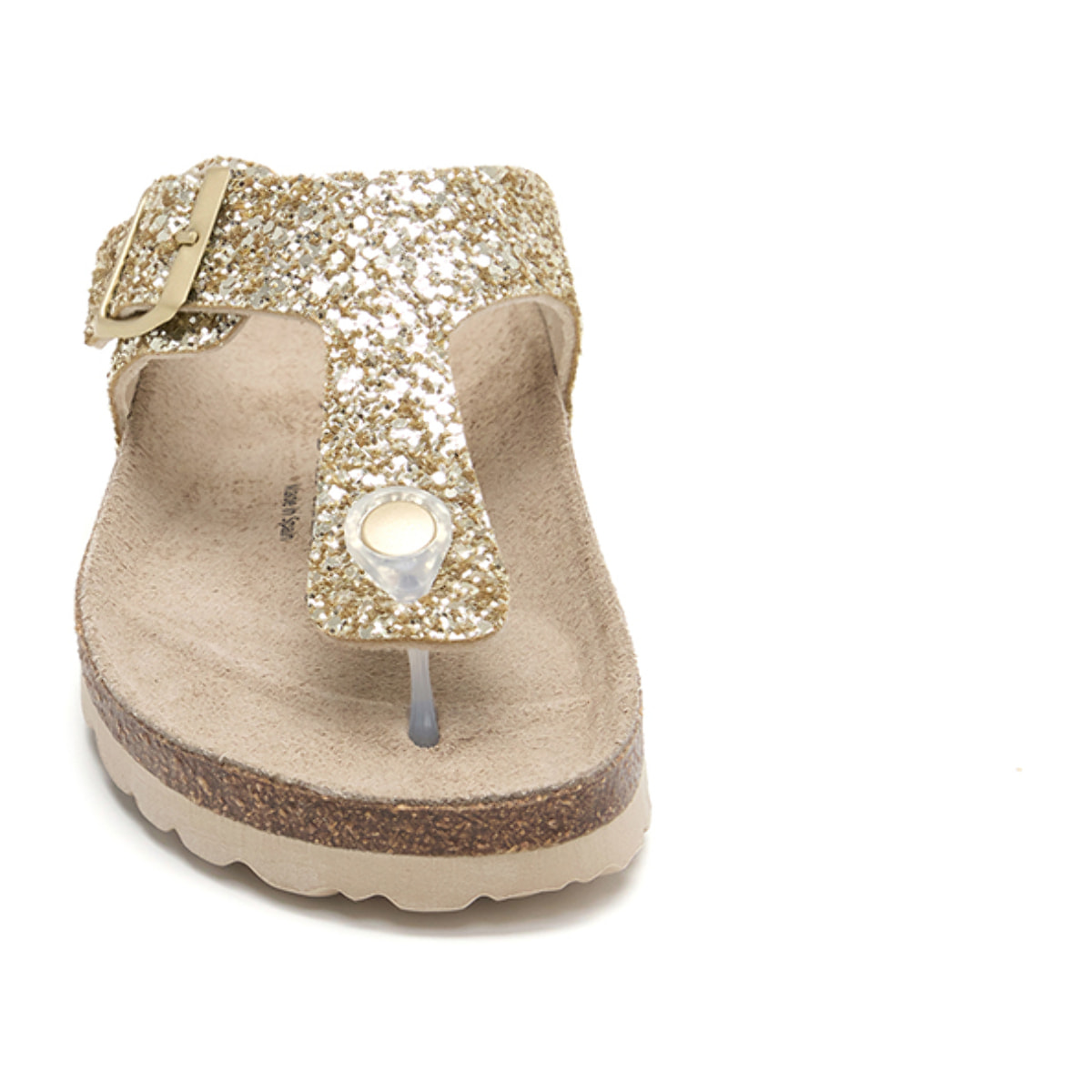 SANDALIA BABUNKERS DORADO