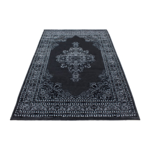 MARRAKESH - Tapis classique à motif berbère gris - MAR0297GRI