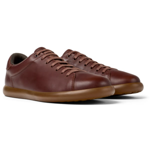 Scarpe stringate - CAMPER Pelotas Soller - Marrone - Pelle liscia