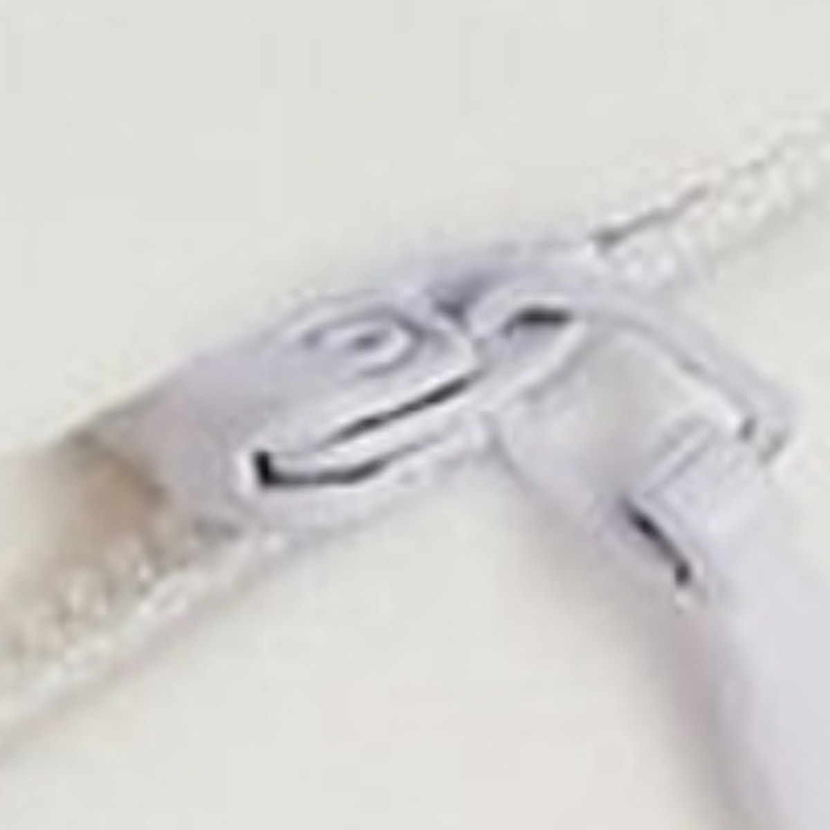 Funda cojín texturizada Fremat color blanco 100% Algodón