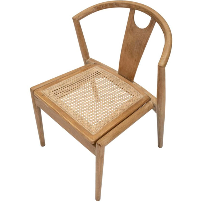 SEDIA JAPAN -B- SET 2 PZ CM 56X53X76